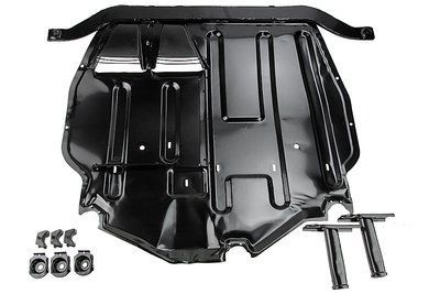 Нижня захисна панель під двигуном vw golf iv 97-, 1j0018977a EZCWW235 EZC-WW-235 фото