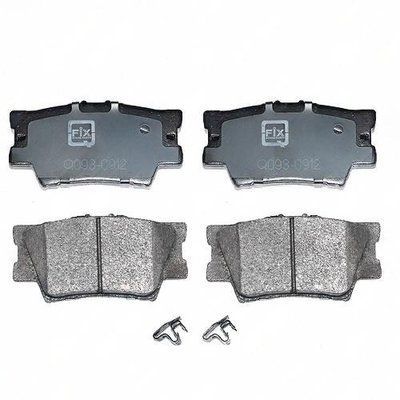 колодки гальмівні дискові lexus es (avv6_, gsv6_, asv6_) 250 (avv60_, asv60_) (2ar-fe) 2012.06- toyota Q093-0912 фото