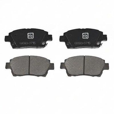колодки гальмівні toyota altis saloon (_e12j_, _e12t_) 1.4 vvt-i (4zz-fe) 2002.08-2007.07 toyota Q093-0715 фото